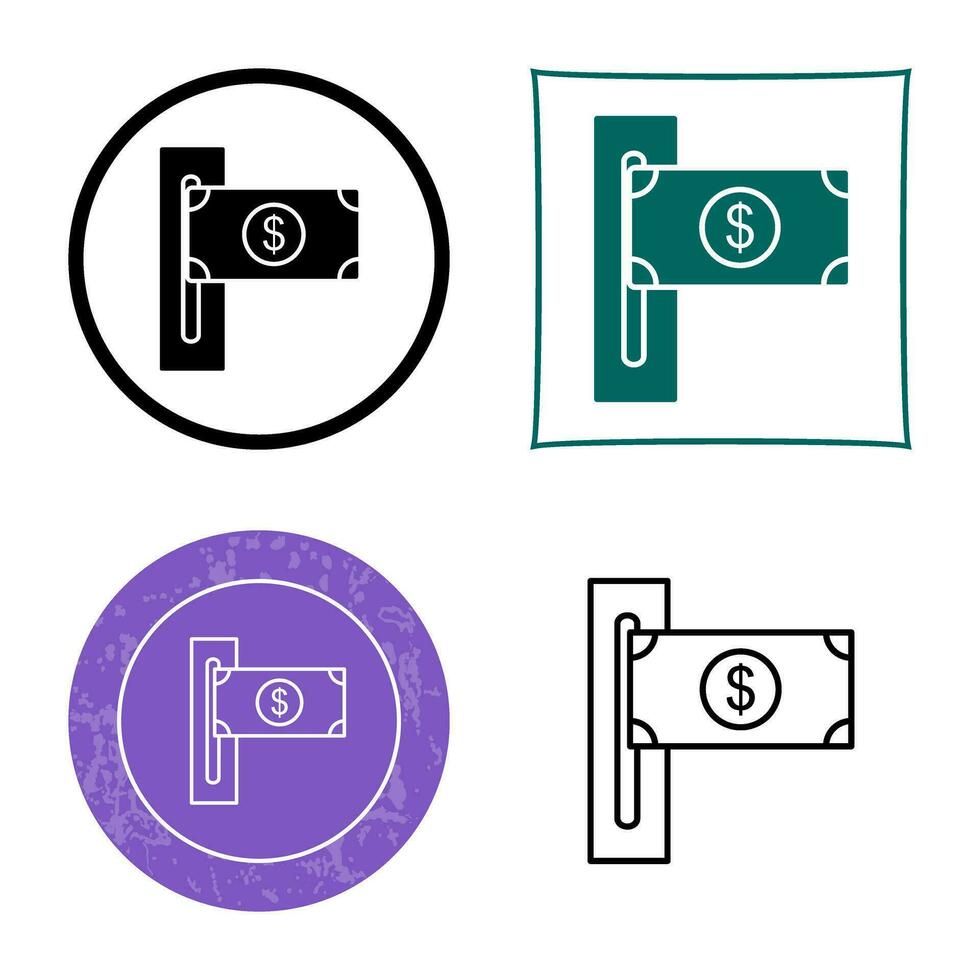 sleuf van rekeningen vector icoon