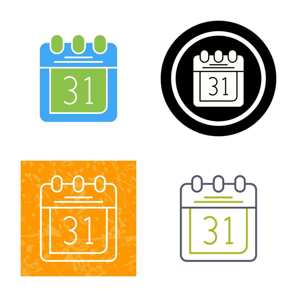 kalender vector pictogram