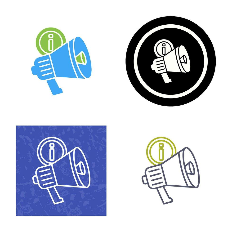 megafoon vector pictogram