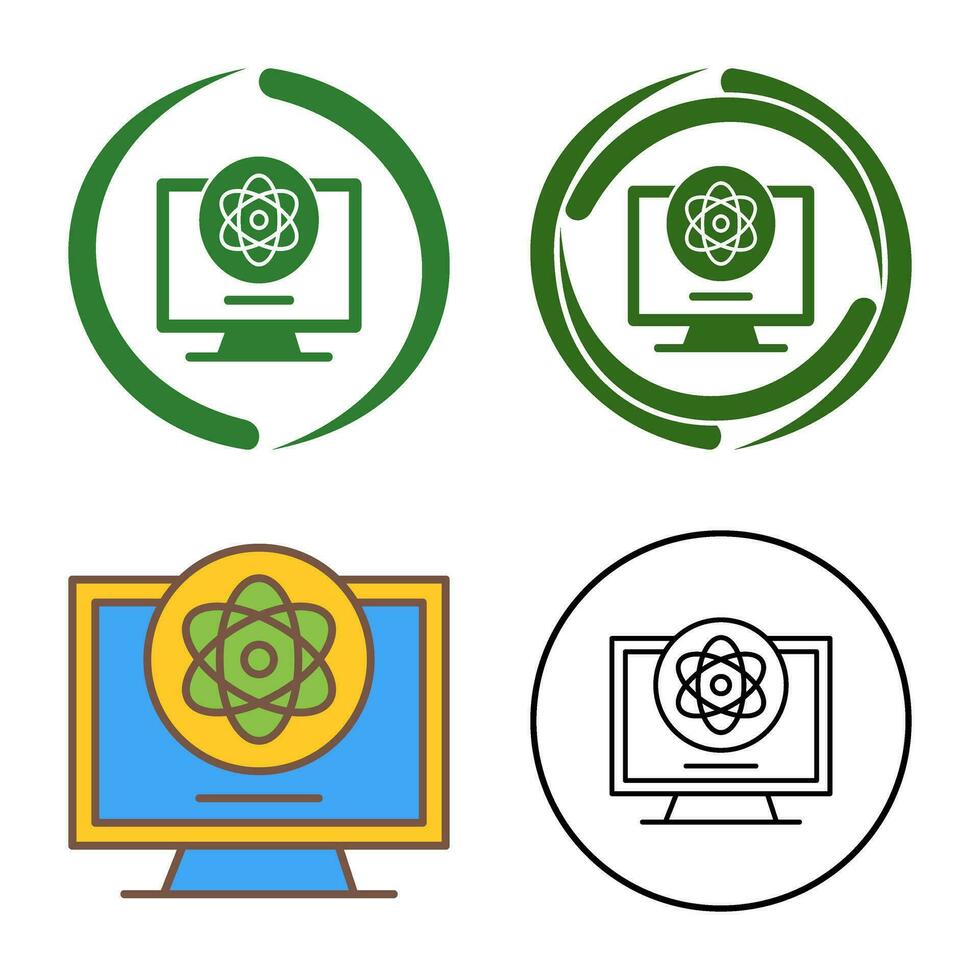 atoom vector pictogram