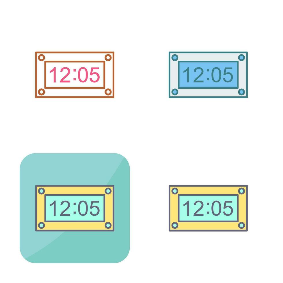 uniek timer vector icoon