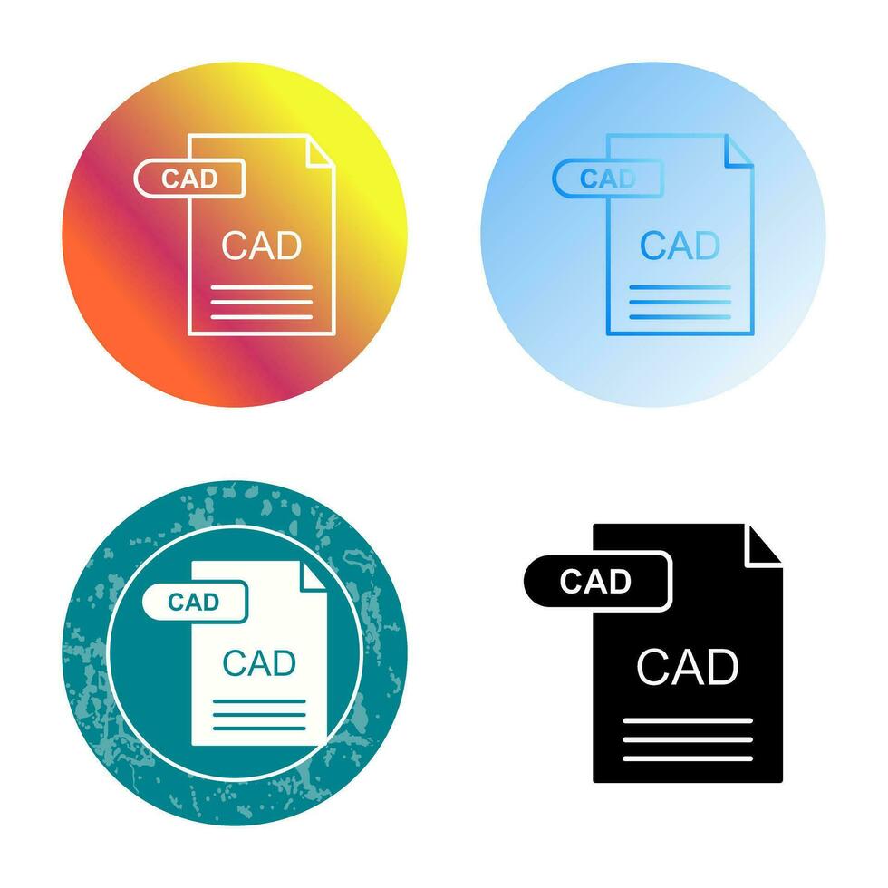 cad vector icoon