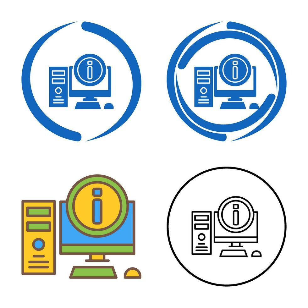 computer vector pictogram