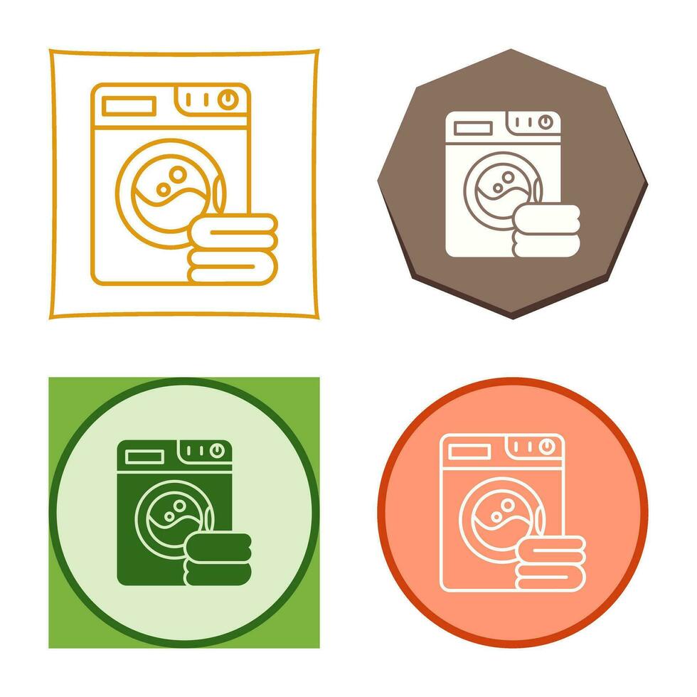 wasmachine vector pictogram