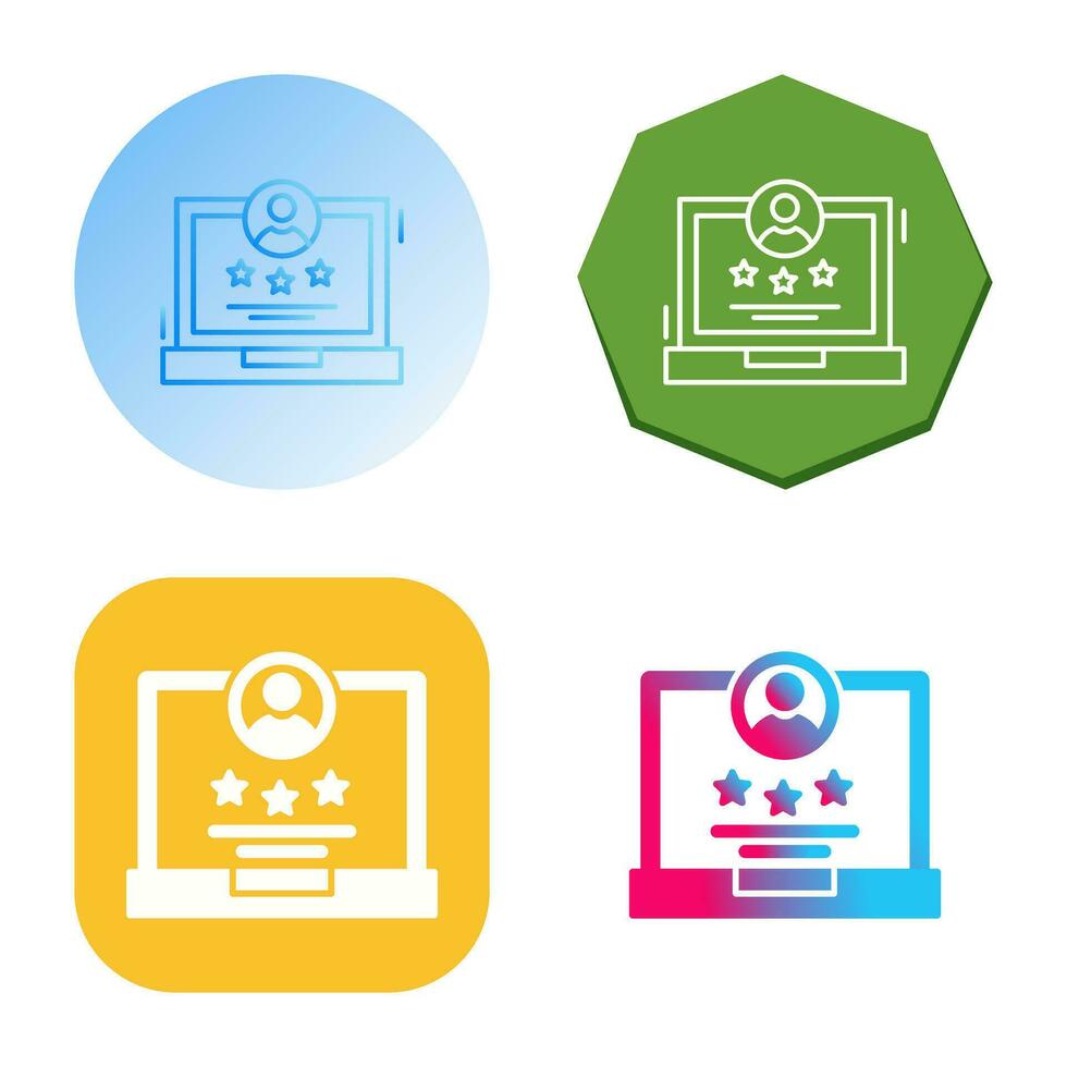 beoordeling vector pictogram