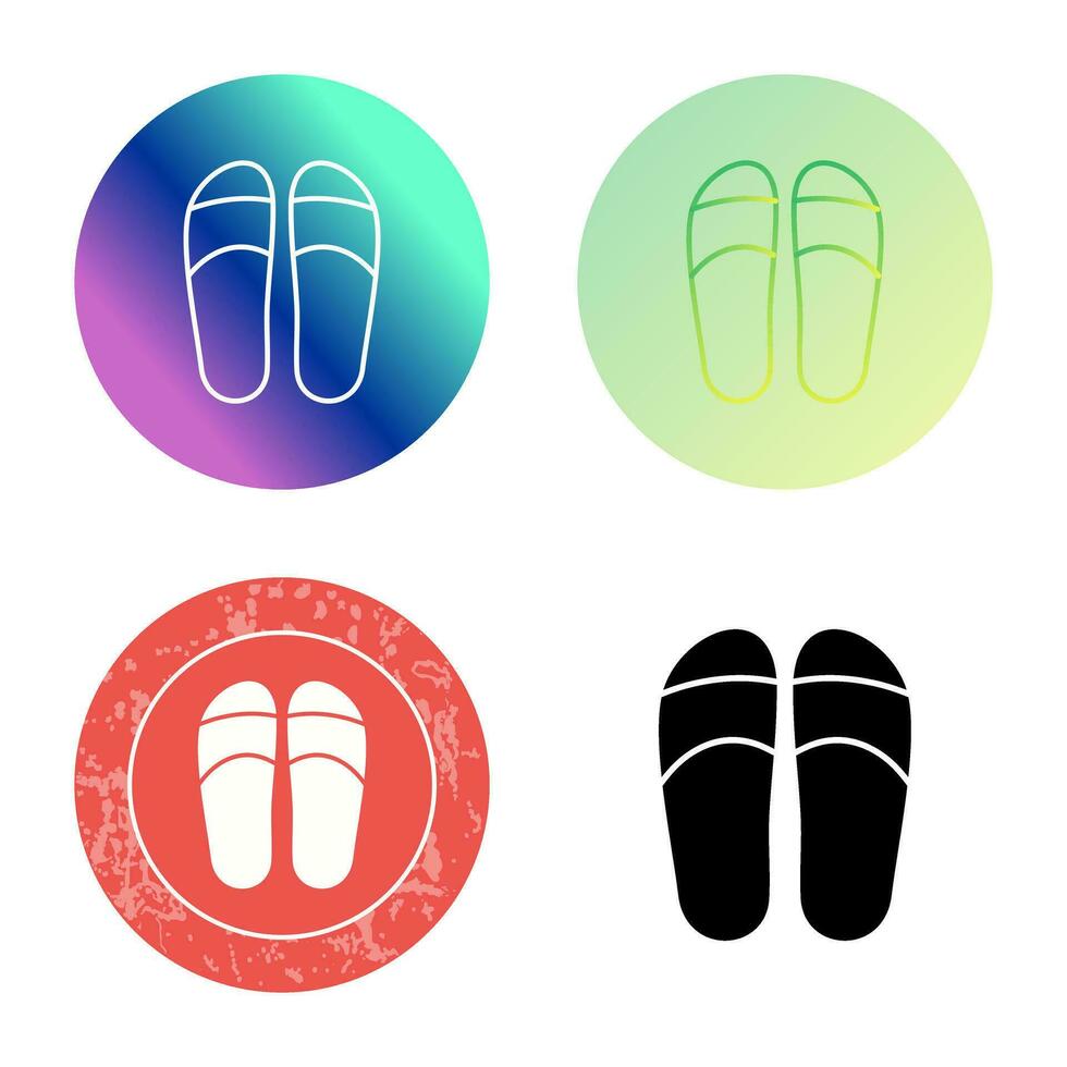 slippers vector icoon