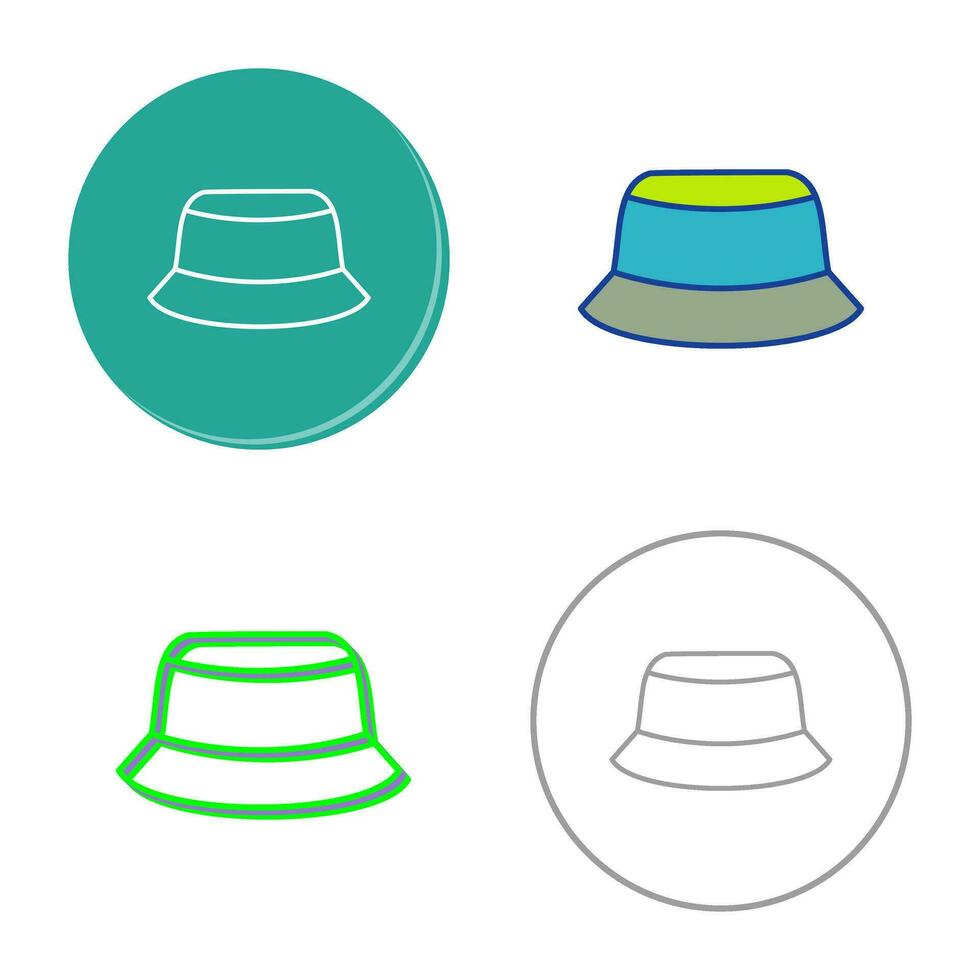 Mannen hoed vector icoon