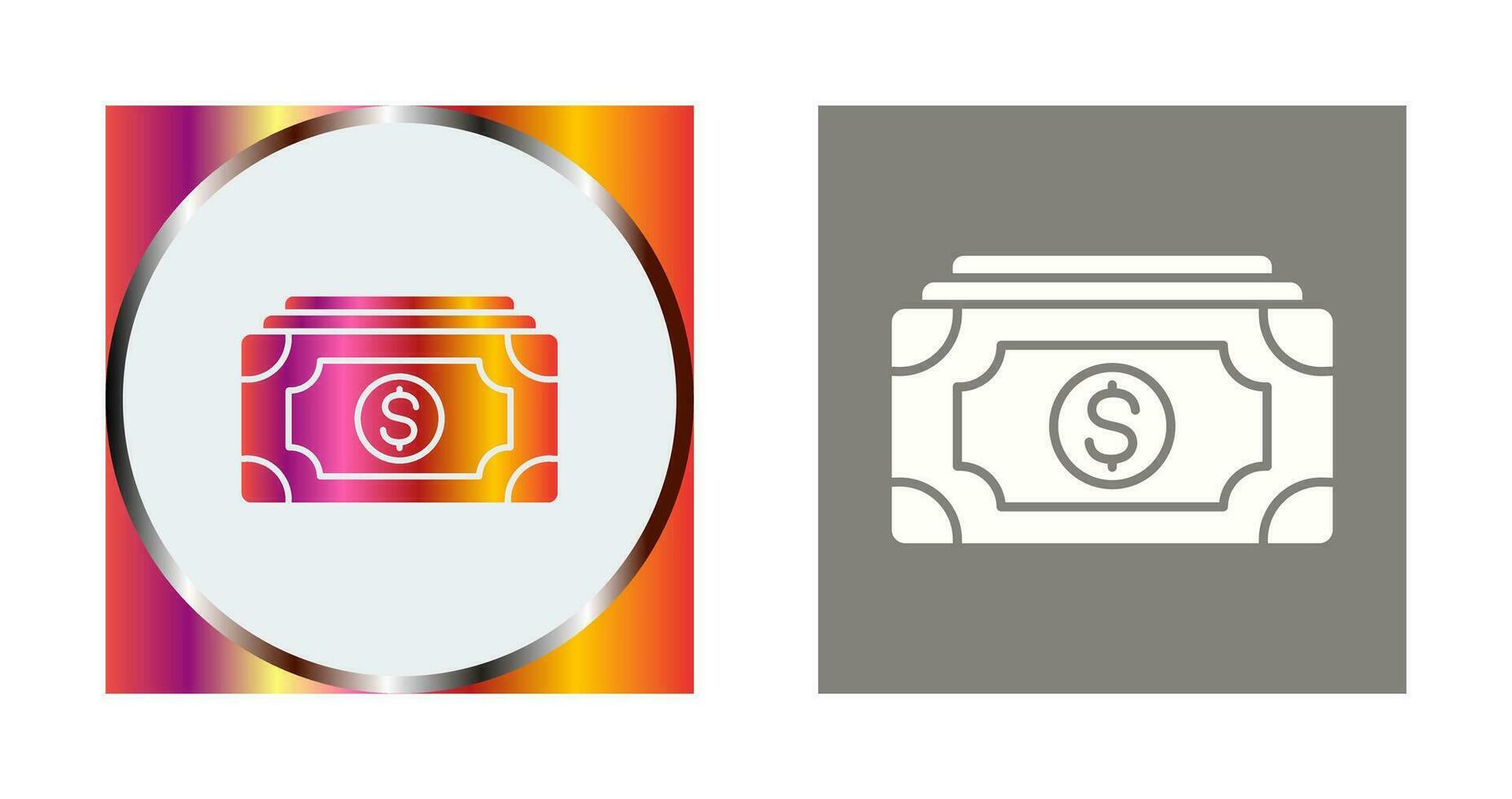 geld vector pictogram