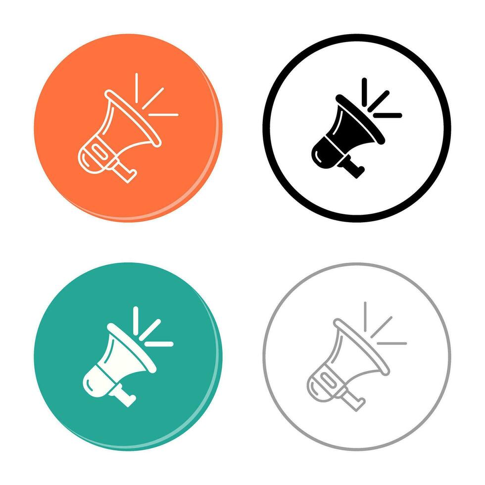 megafoon vector pictogram