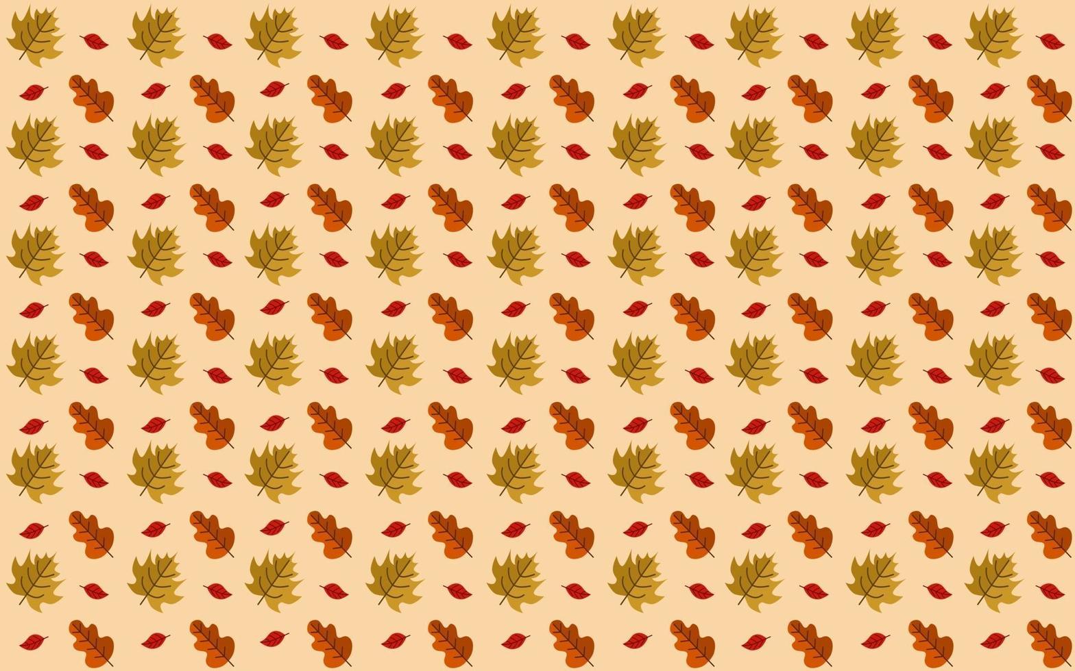 herfstblad patroon achtergrond voor covers. vector