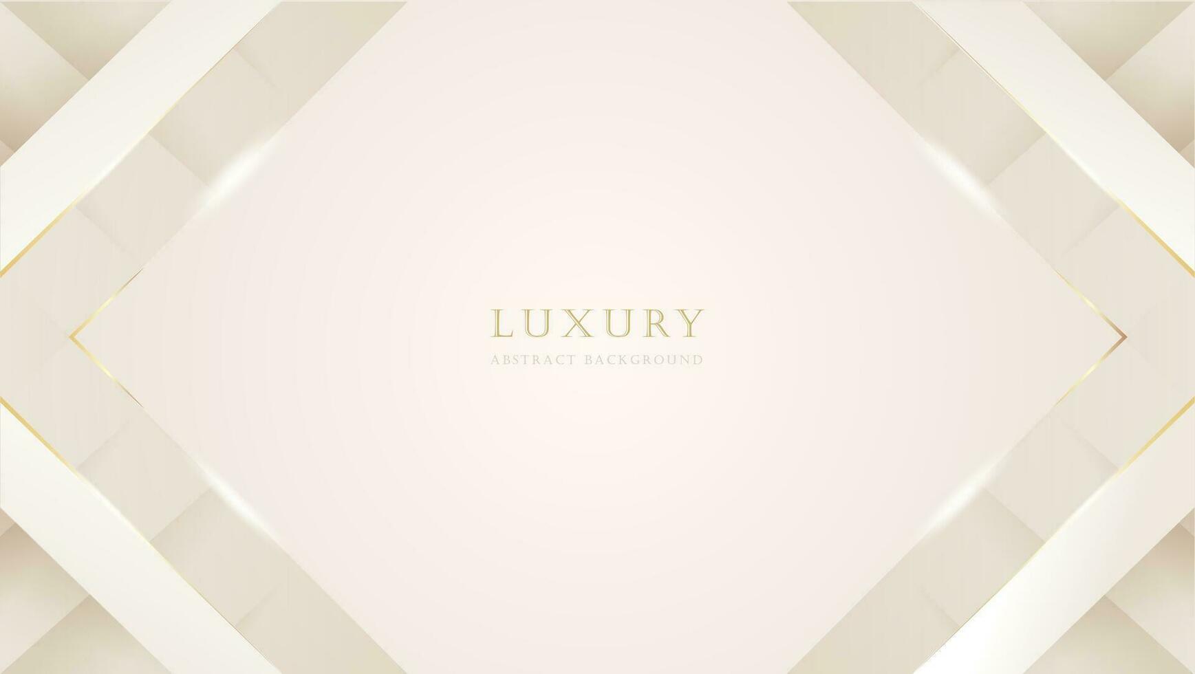 abstract luxe goud prijs achtergrond. modern helder diamant kader ontwerp spandoek. vector illustratie