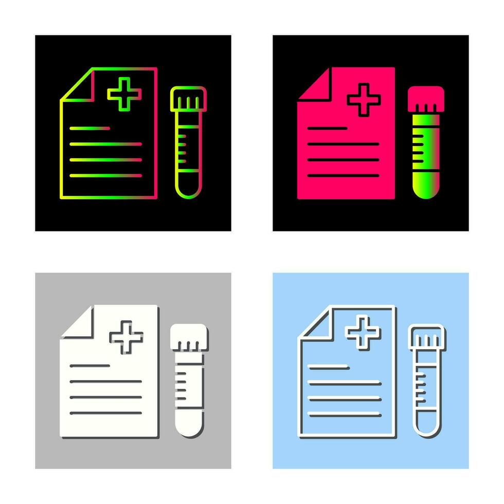 bloedtest vector icon