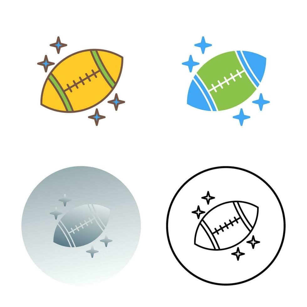 rugby vector pictogram