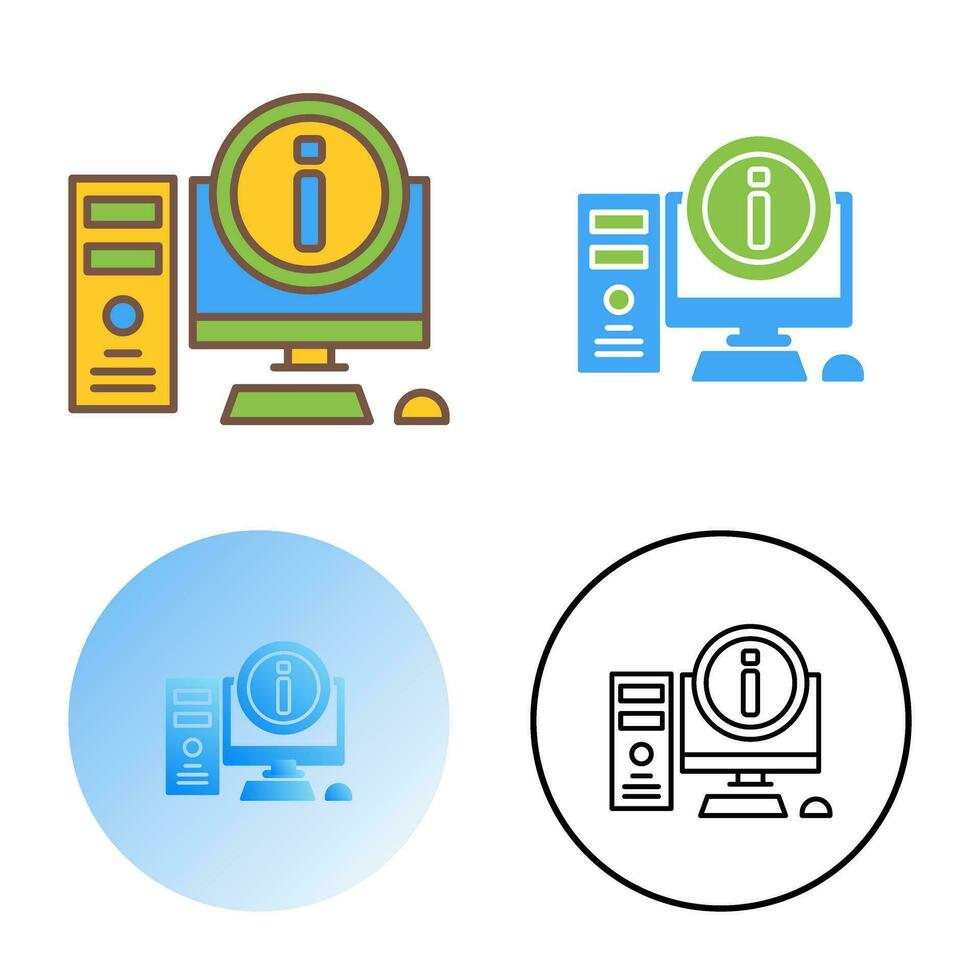 computer vector pictogram