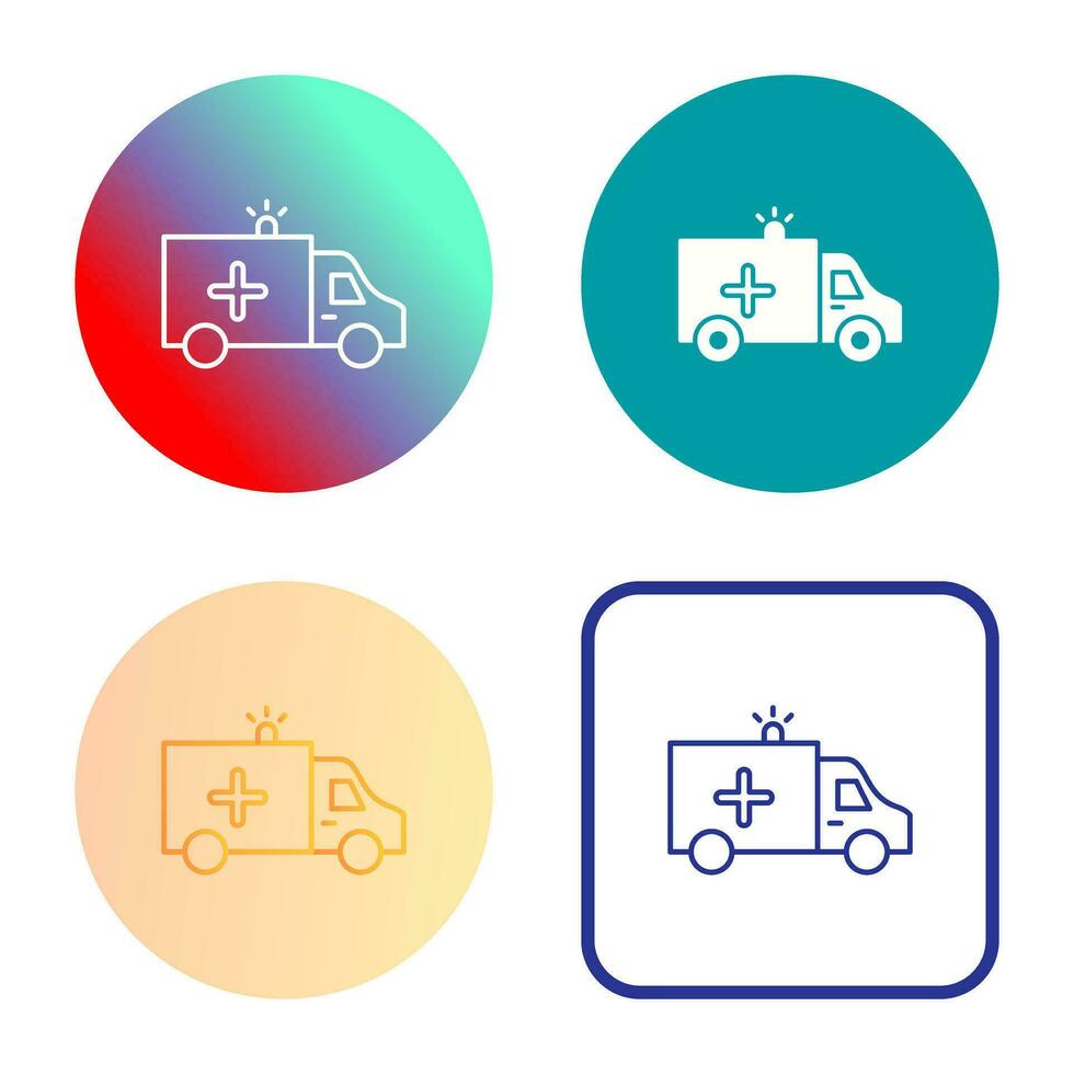 ambulance vector pictogram