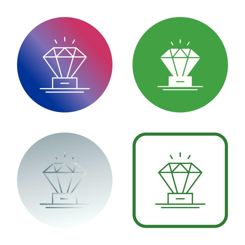 diamant vector pictogram