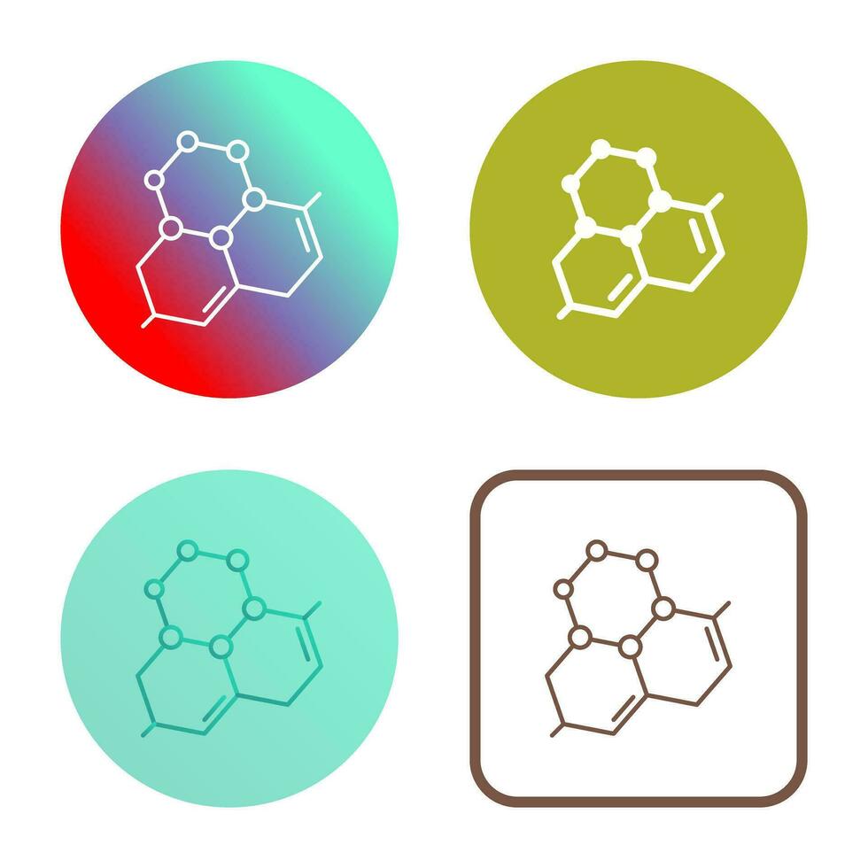 molecuul vector pictogram