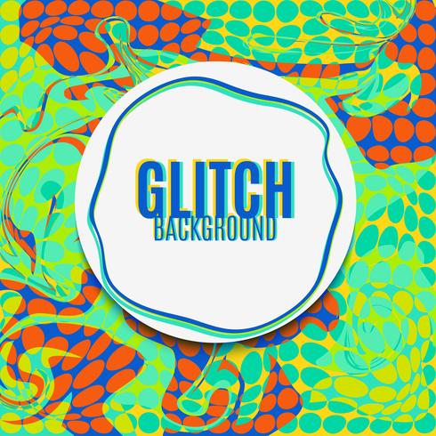 Vector glitch achtergrond.