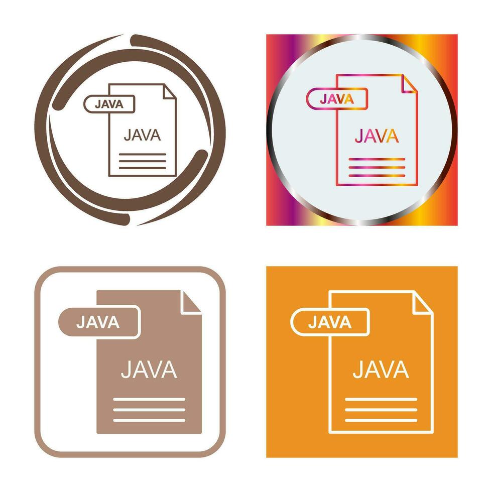 Java vector icoon