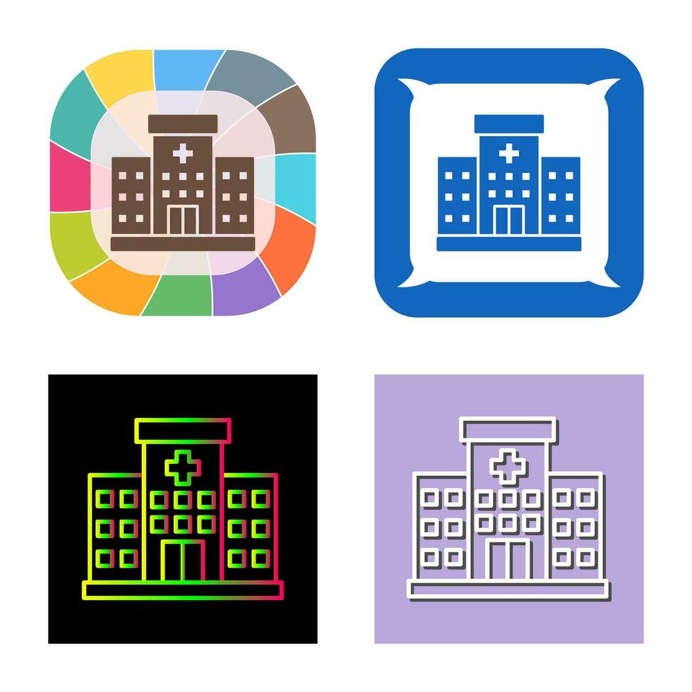 ziekenhuis vector pictogram