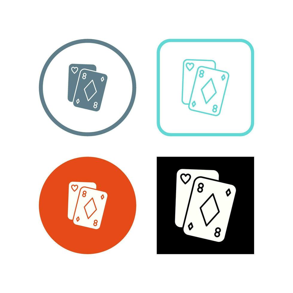 poker vector icoon