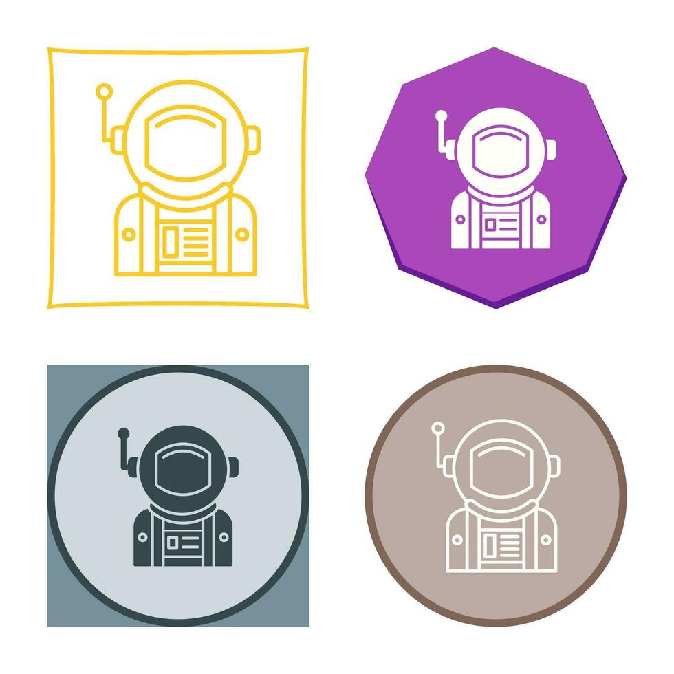 astronaut vector icoon