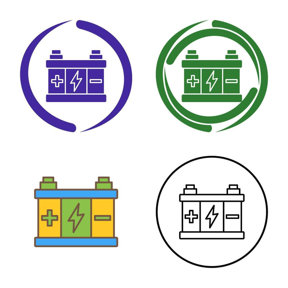 batterij vector pictogram