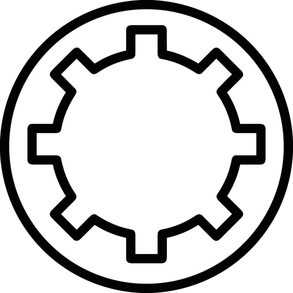 uitrusting instelling symbool icoon vector afbeelding. illustratie van de industrieel wiel mechine mechanisme ontwerp beeld