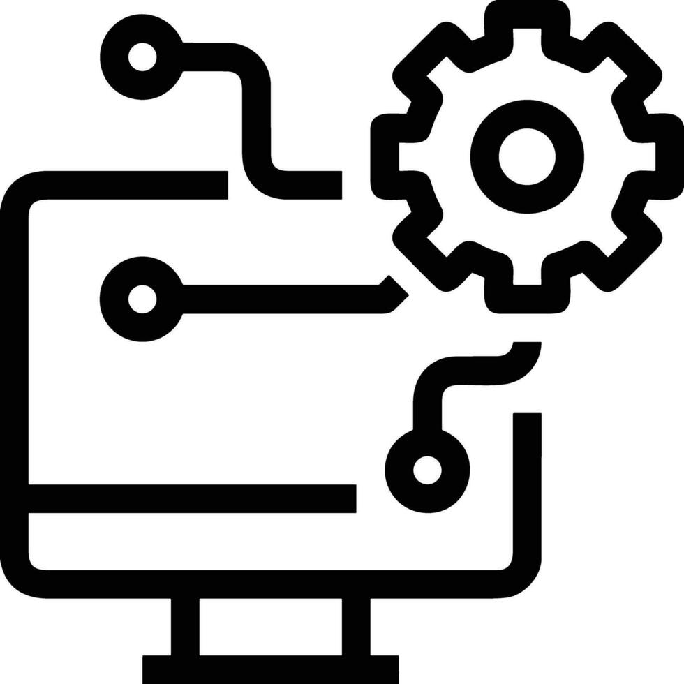 uitrusting instelling symbool icoon vector afbeelding. illustratie van de industrieel wiel mechine mechanisme ontwerp beeld