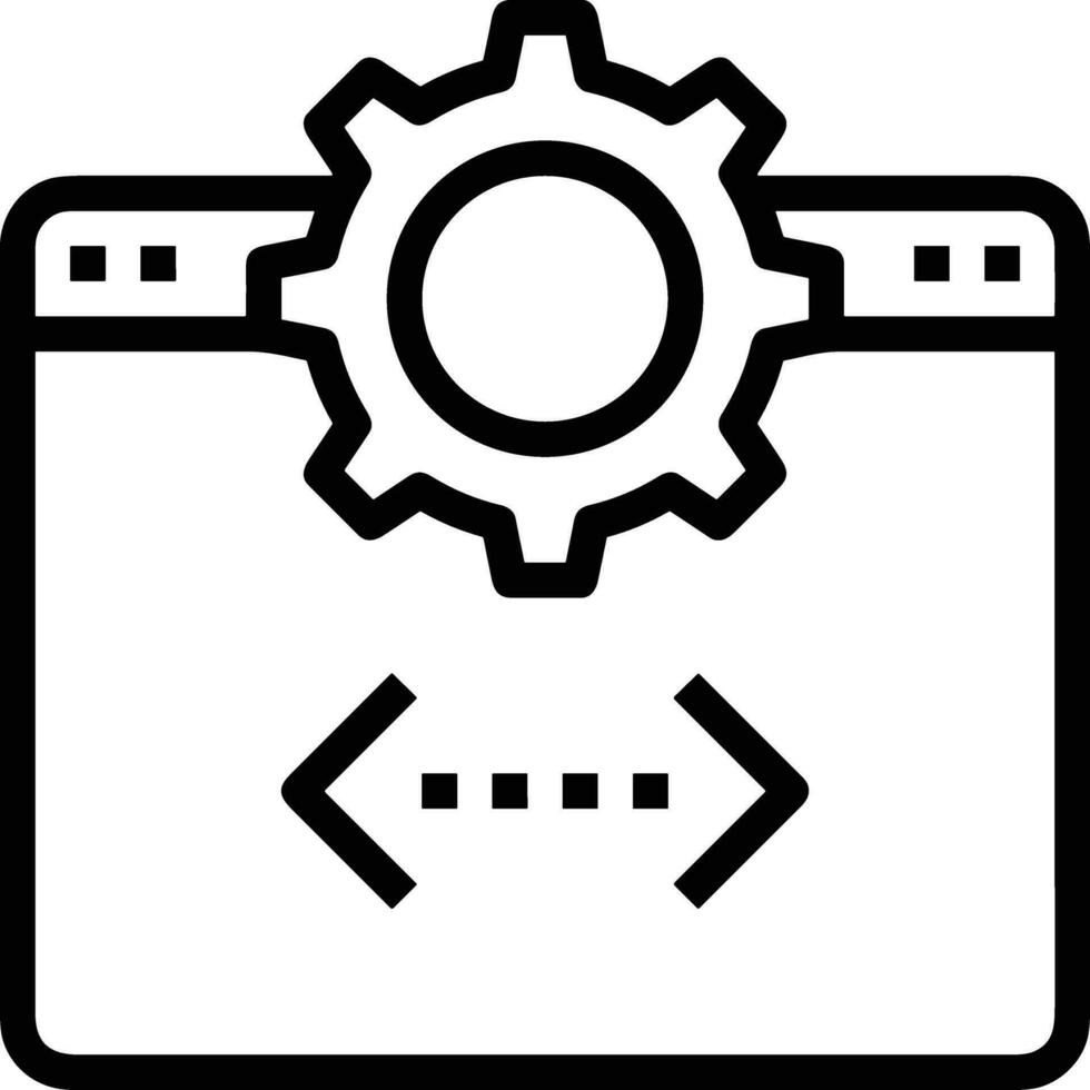 uitrusting instelling symbool icoon vector afbeelding. illustratie van de industrieel wiel mechine mechanisme ontwerp beeld