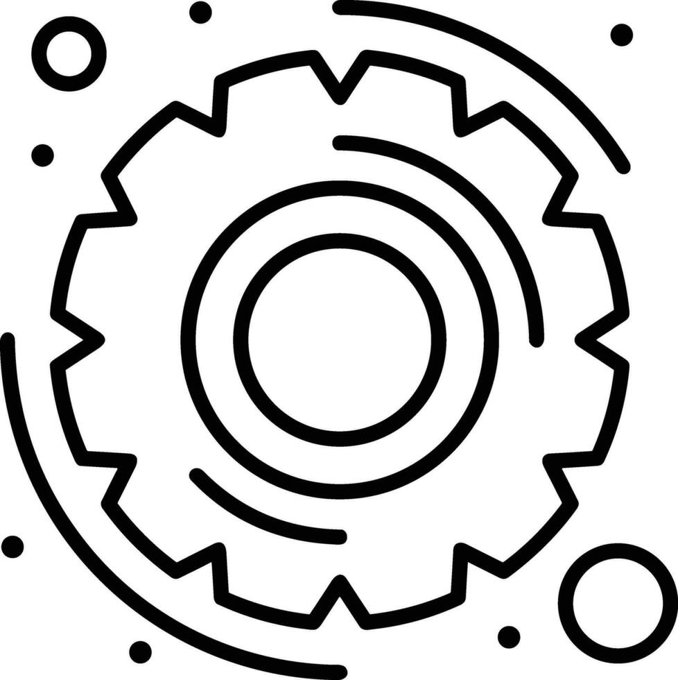 uitrusting instelling symbool icoon vector afbeelding. illustratie van de industrieel wiel mechine mechanisme ontwerp beeld