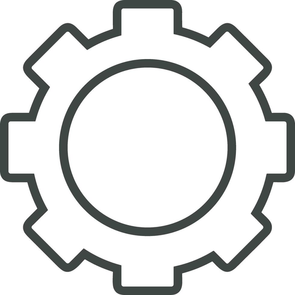 uitrusting instelling symbool icoon vector afbeelding. illustratie van de industrieel wiel mechine mechanisme ontwerp beeld