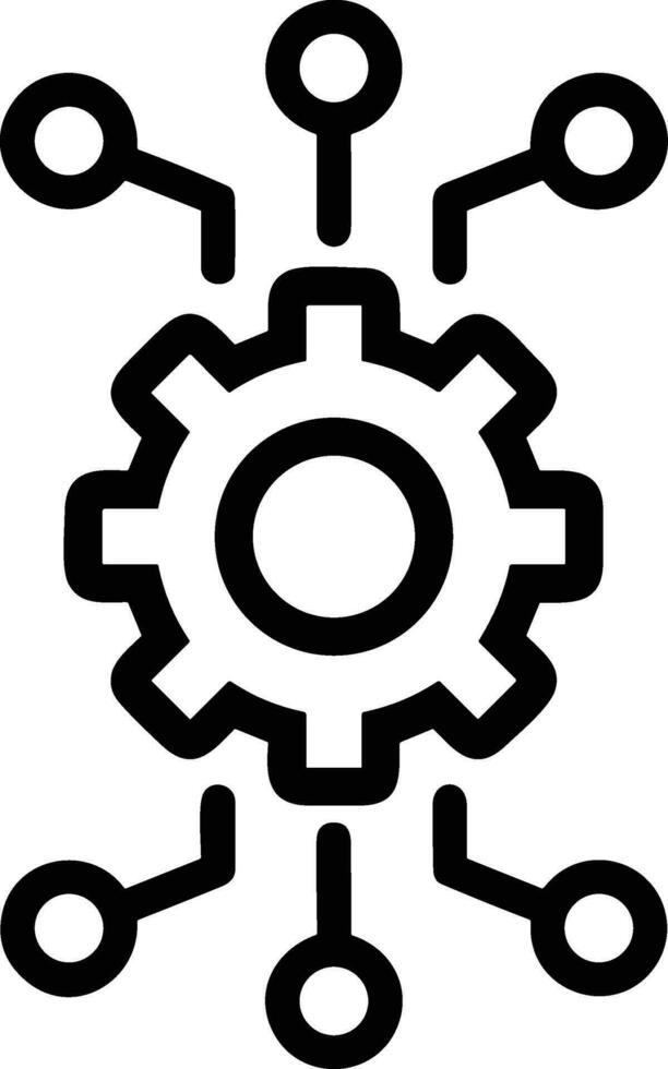 uitrusting instelling symbool icoon vector afbeelding. illustratie van de industrieel wiel mechine mechanisme ontwerp beeld