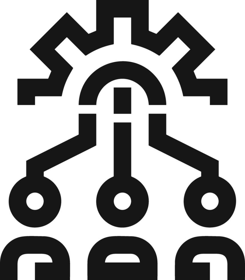 uitrusting instelling symbool icoon vector afbeelding. illustratie van de industrieel wiel mechine mechanisme ontwerp beeld