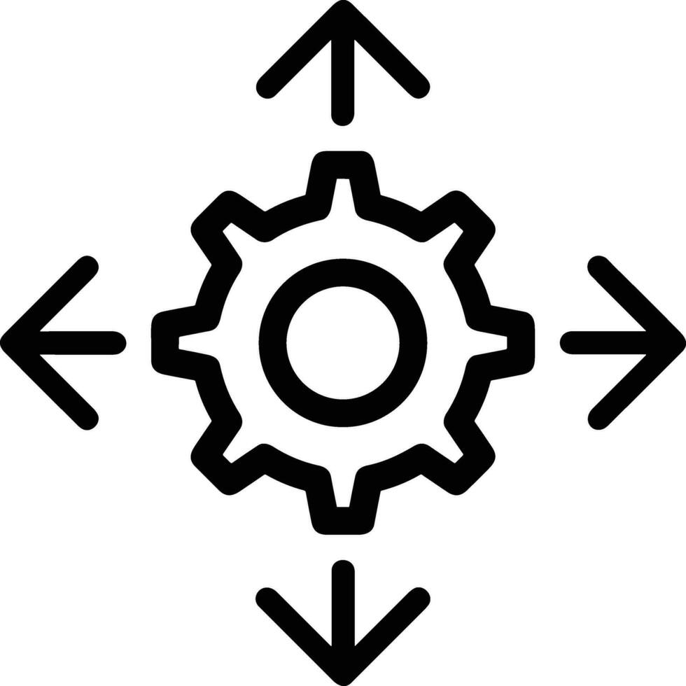 uitrusting instelling symbool icoon vector afbeelding. illustratie van de industrieel wiel mechine mechanisme ontwerp beeld