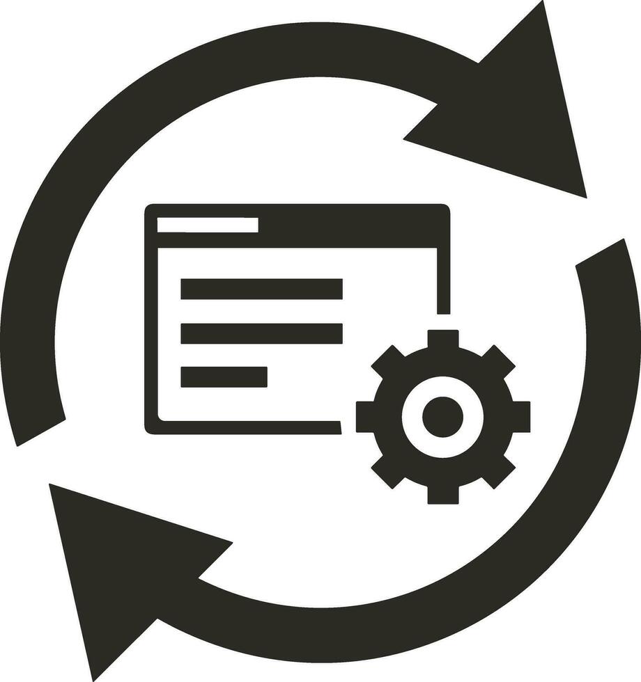 uitrusting instelling symbool icoon vector afbeelding. illustratie van de industrieel wiel mechine mechanisme ontwerp beeld