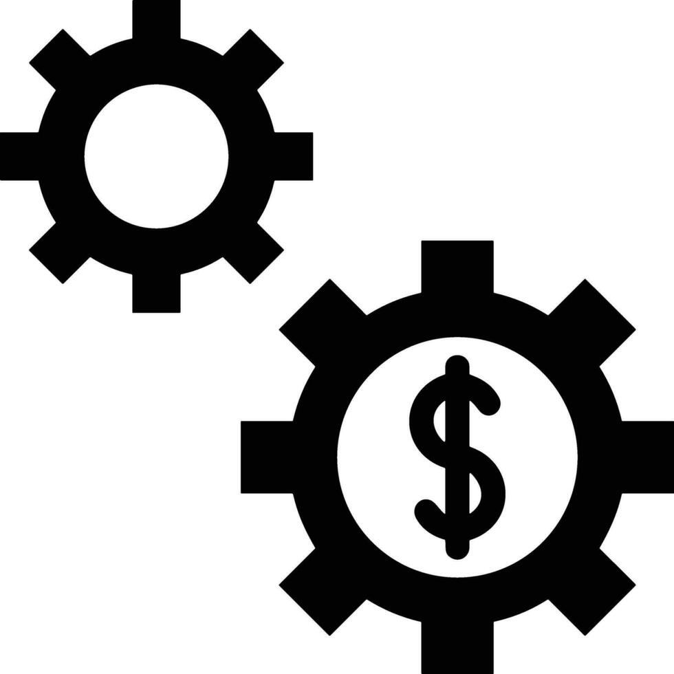 uitrusting instelling symbool icoon vector afbeelding. illustratie van de industrieel wiel mechine mechanisme ontwerp beeld