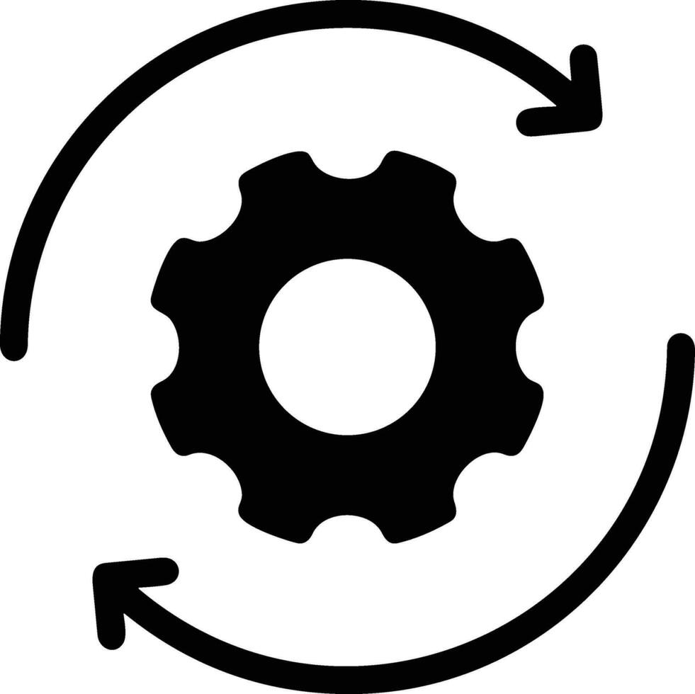 uitrusting instelling symbool icoon vector afbeelding. illustratie van de industrieel wiel mechine mechanisme ontwerp beeld