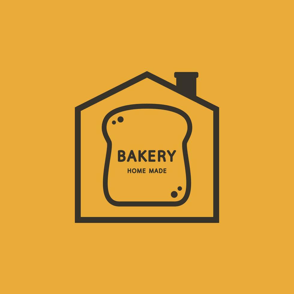 bakkerij logo ontwerp. brood symbool. brood logo ontwerp. vector