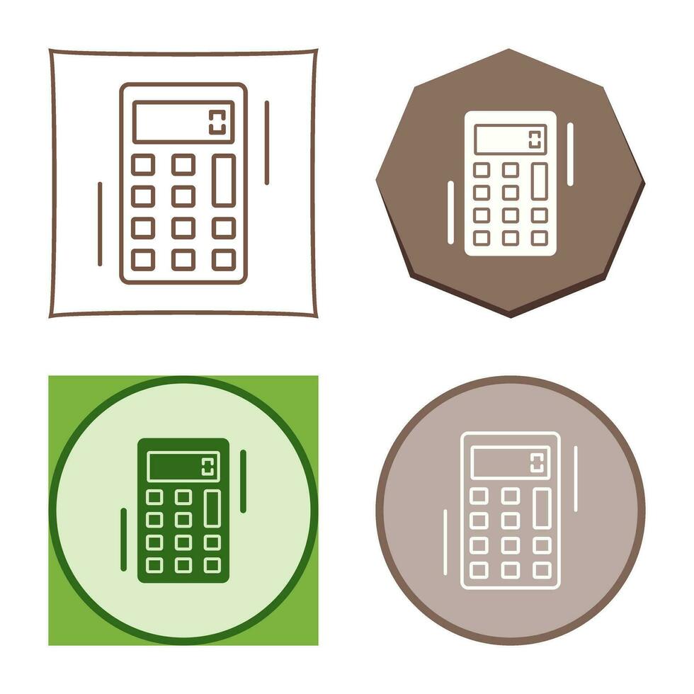 rekenmachine vector pictogram