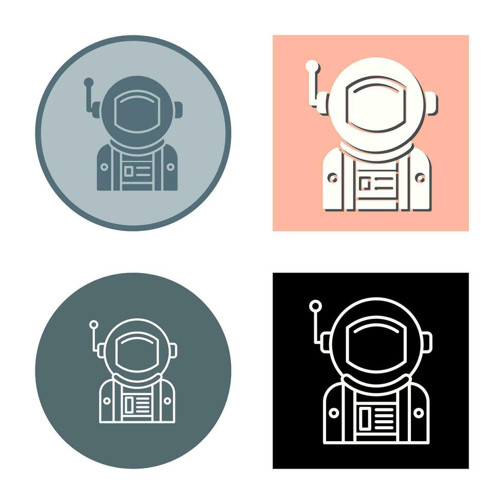 astronaut vector icoon