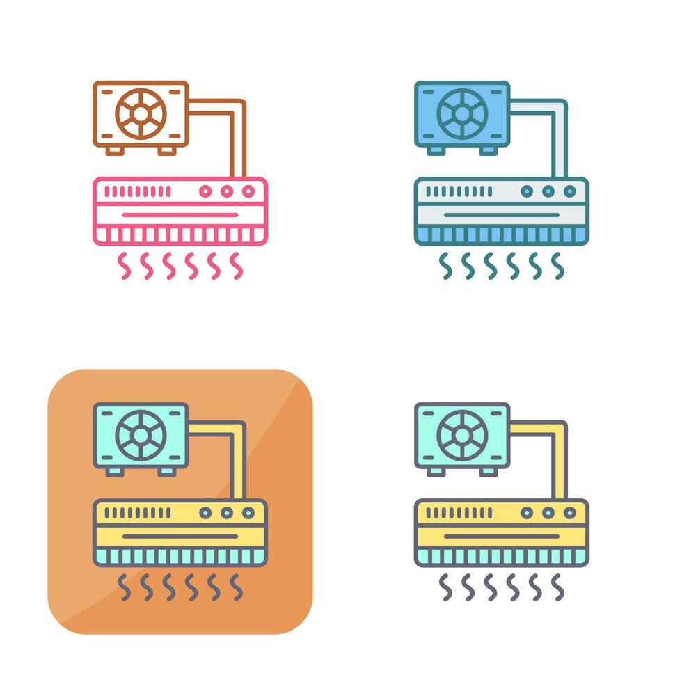 airconditioner vector pictogram