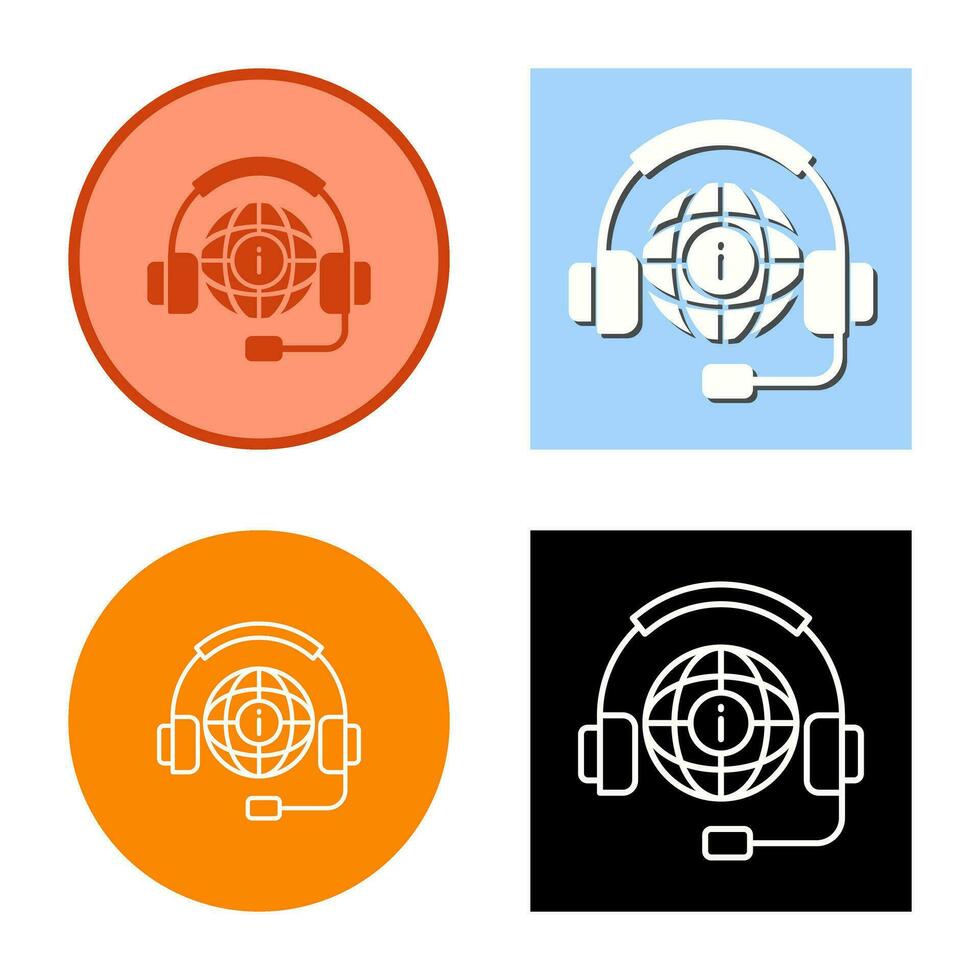 callcenter vector pictogram