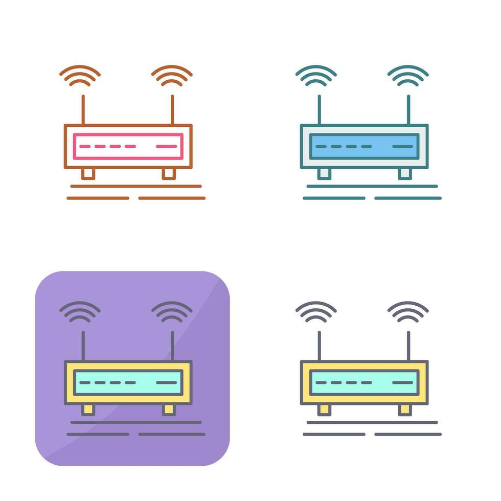 Wifi signalen vector icoon