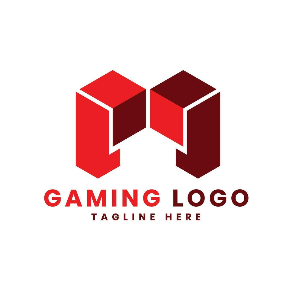 gaming logo creatief en uniek concept ontwerp met brief Mark g en gaming troosten vector