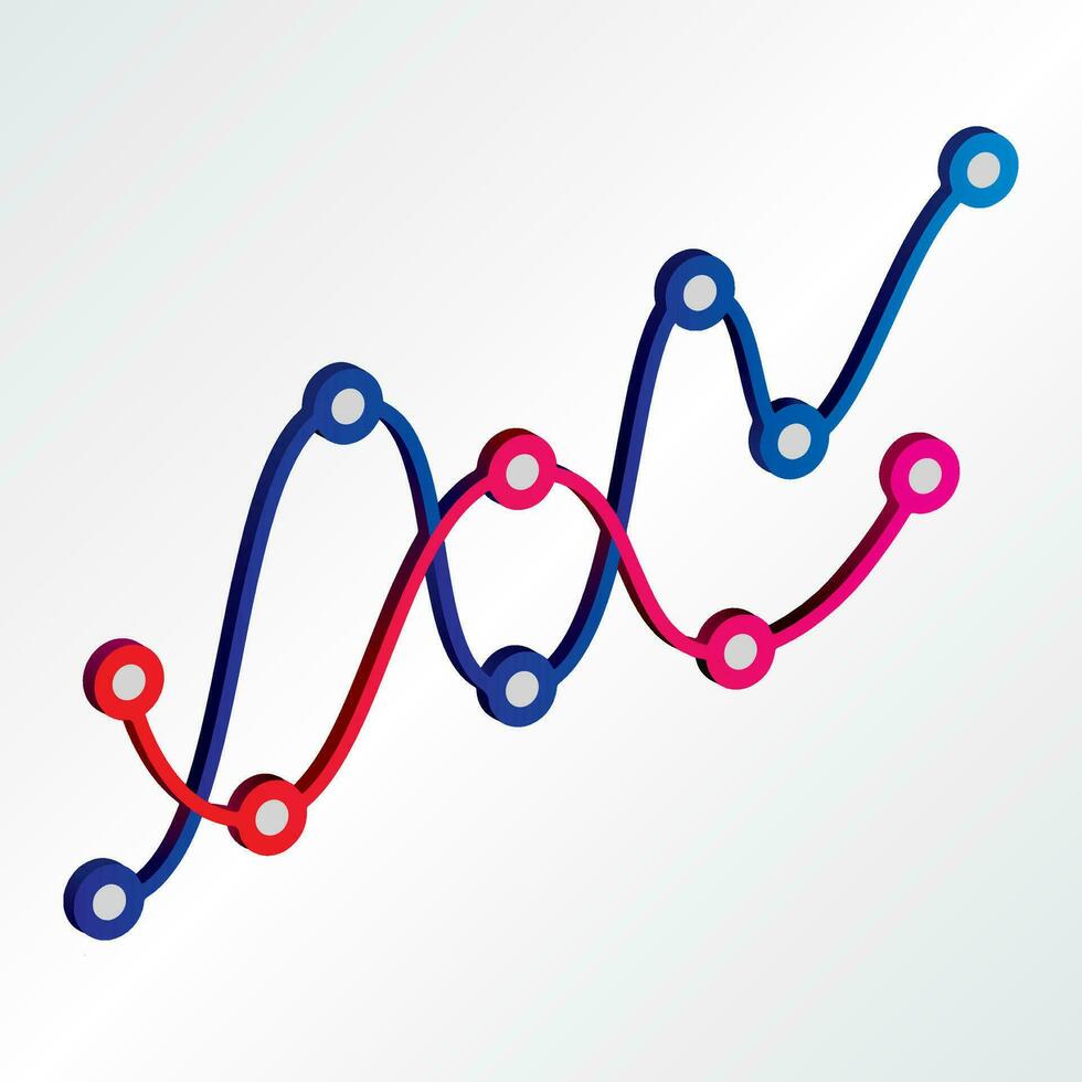 3d vorm diagram infographic ontwerp vector illustratie.