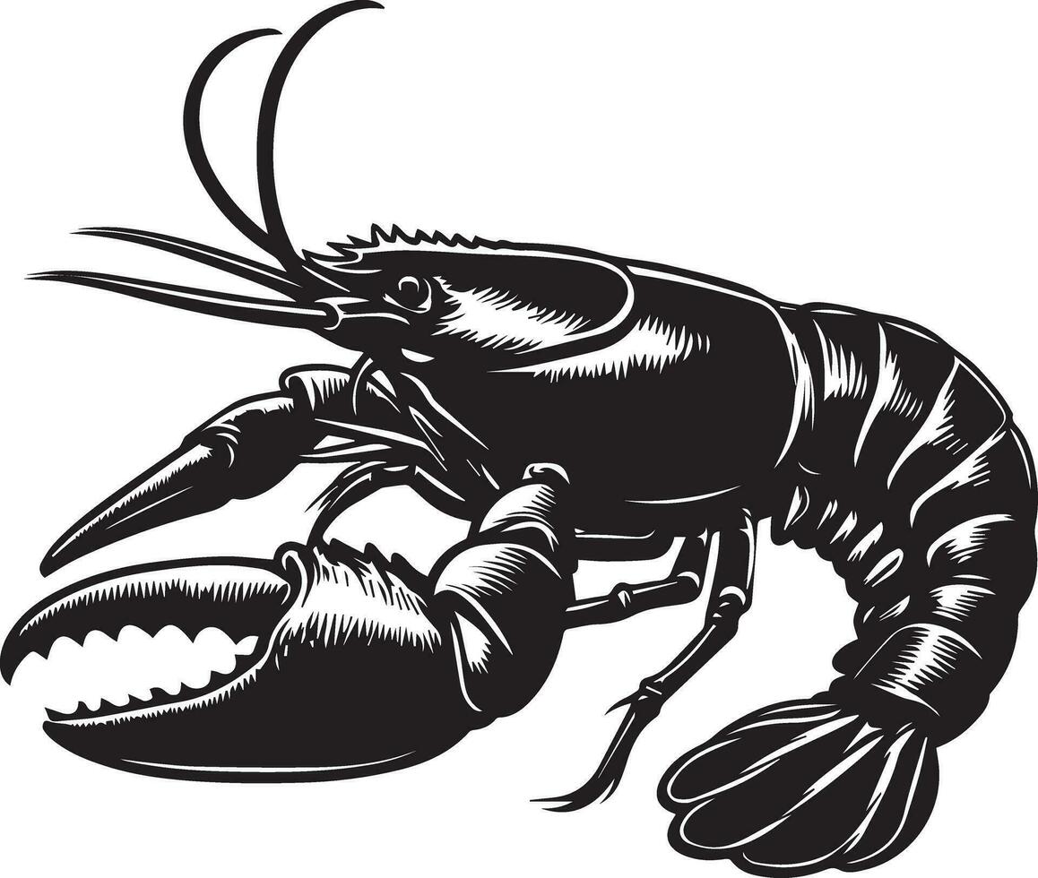 yabby vector silhouet 4