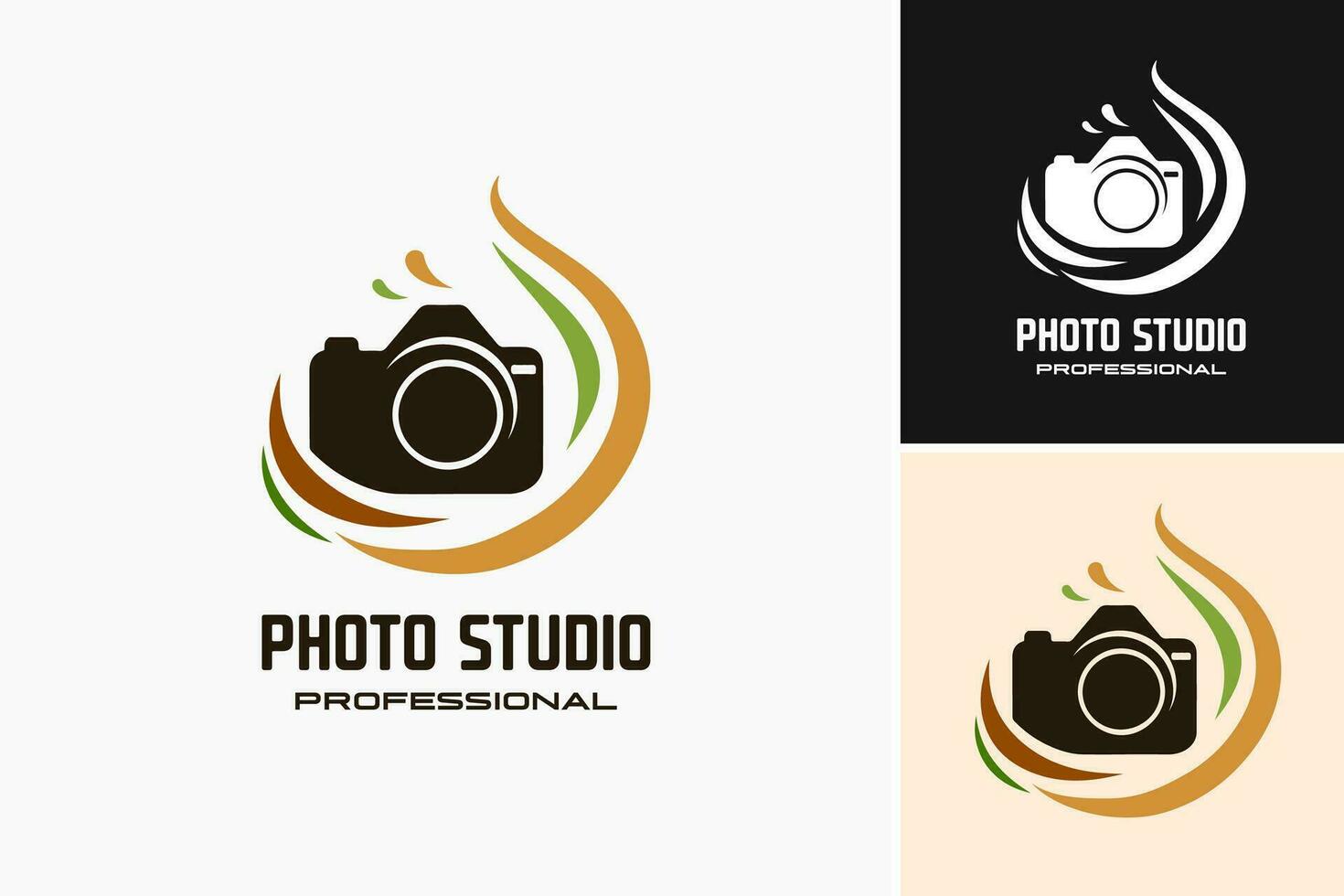 foto studio professioneel logo ontwerp is een logo ontwerp Bedrijfsmiddel dat aanbiedingen een professioneel logo ontwerp specifiek op maat gemaakt voor foto studio's. vector