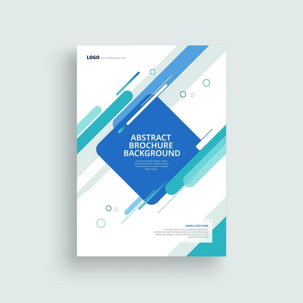 abstract achtergrond meetkundig brochure sjabloon vector