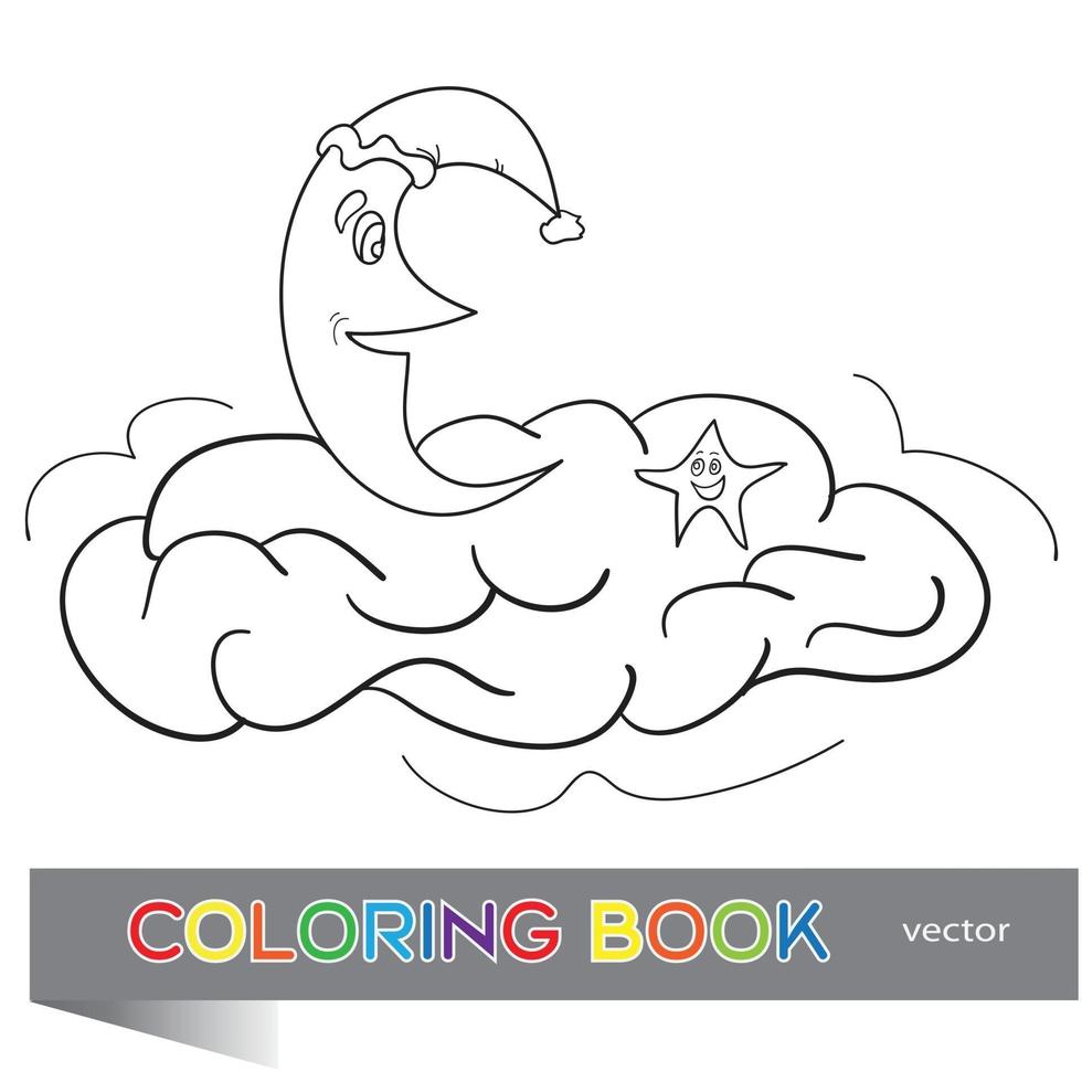 het kleurboek - illustratie voor de kinderen vector